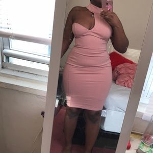 Pink Fashion Nova Dress